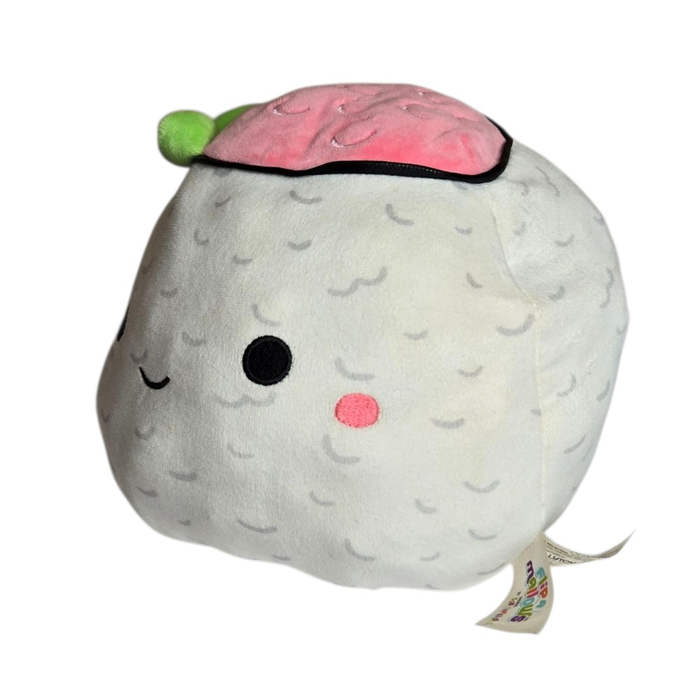 Squishmallows 8" FlipAMallows Shun Sushi & Raisy Ramen Food Squad Plush Kellytoy - Picture 9 of 12